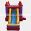cheap kid commercial party rental gothic inflatable bounce house with slide blower for kid