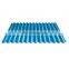 800mm Blue color prepainted steel curved corrugated metal roofing sheets cost