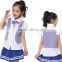 Kids summer Kindergarten students school uniforms wholesale clothing for boys and girls