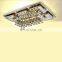 factory stock modern minimalist ceiling lamp Crystal rectangular lamp for bedroom dining room