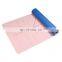 Oem fitness private label 2  color pu rubber yoga mat 2019