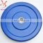 Environment-friendly rubber barbell cast weight plate colorful competition barbell disc