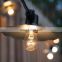 Commercial-quality home sense decorative outdoor backyard string light with galvanized shade