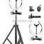 Photography studio Dimmable Video Camera for video broadcast Makeup 10" Led selfie Ring Light