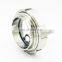 Sanitary stainless steel welding union type sight glass with LED light