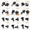 350pcs/box  Car Fasteners Kit Plastic Snap Pin Clips Door Bumper Panel Retainer Black Car Clips