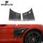 Dry Carbon Fiber Car Fender Vents Molding Trim for Ford Mustang GT Coupe 2-Door 15-17