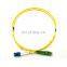 FTTH 30meter 50meter 2.0mm PVC LSZH Diameter LC/ UPC - LC/UPC Singe Mode PVC LSZH Jacket Duplex Fiber Optic Patch Cord