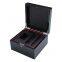 custom black high gloss piano lacquer wooden box jewelry watch packaging solid wood gift box