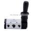 4H210-08 Center Close Manual Solenoid Valve Airtac Type 3/5 Hand Lever Operated Pull Valves