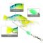 9.5cm/6g Soft Fishing Lure Shrimp Artificial Bait With Swivel 6 Colors Fishing Lures Baits