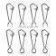 0-6# Stainless steel snap Fishing accessories swivel