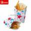 Custom printed disposable paper french fries cup