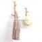 pastoral wind wall shelves set decorative wooden floating walls shelf home decor