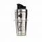 Factory Custom Logo Leak Proof Bpa Free Protein insulated drink Shaker Bottle Sport Shaker Gym 304 stainless steel Water Bottle