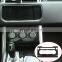 Center Console Air Condition Panel Frame Cover Trim For Land Rover Range Rover Sport RR Sport Carbon Fiber Style ABS Plastic