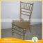 Durable Golden Wedding Aluminium Chiavari Chair for Hotel