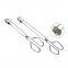 Wholesale promotion household iron with zinc coat food steak clamp kitchen domestic party BBQ tong