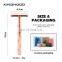New Style Metal Rose Gold Color Double Edge Razor Blade Shave Shaving Razor For Women