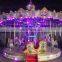 2020 Attractive park rides 12 seats music carousel for sale