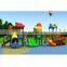 School children commercial plastic outdoor games playground equipment kids