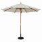Middle pole umbrella courtyard leisure sunshade umbrella wooden frame iron frame aluminum frame can be made