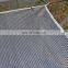 Filet d'ombre solaire tissé en argent réfléchissant