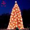 Custom commercial 5m 6m 7m 10m 15m 20m large outdoor giant Christmas tree with light for shopping mall hotel