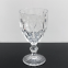 Wholesale Wedding Embossed Glass Cup Red Wine Glass Juice Beverage Glass Goblet