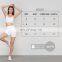 U Neck Sports Hollow Open Backless Gym Tops Custom Nylon Yoga Wears With Built In Bra