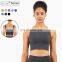 Gym High Impact Women Recycled Sports Bras Custom Logo Yoga Deep U Back Fitness Tank Tops