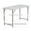 outdoor plastic folding and adjustable tables for event