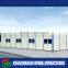 light steel structure wooden prefab house