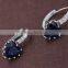 fashion earring Real Platinum Plated Luxury Hoop Earring Zircon Fashion earrings