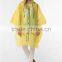 Cheap Waterproof Women Plastic Custom Printed Rain Ponchos