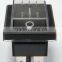 Marine Boat Yacht Waterproof Black 8-Gang Red LED Rocker Switch Panel Caravan
