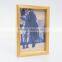 Simple 5x7 size rectangle wooden picture photo frame