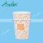 disposable cold drinking paper cups with straw