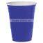 12oz blue plastic cup disposable tableware ps