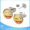 ZS20471 New fashion cry emoji stud earring 316 stainless steel earring post