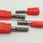 Germany carbride 4 flutes CNC tool TiAlN Coated Square end mills / milling cutters made in china