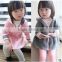 Nice Cheap children girl clothes with long sleeve tops and skirt suits new design wholesale baby girl clothes set factory price