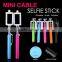 2015 New hot producct Mini colourful selfie stick