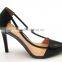 sexy pointed toe high heel transparency women summer pumps
