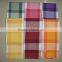 Yarn Dyed Stripes Plain Color Waffle Weave Tea Towel Cotton Kitchen Towel