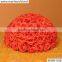Wholesale Orange Color Flower Ball for Wedding Decoration,artificial Flower for Wedding & Party Decoration (MWB-008) Quality Choice