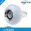 Unique Technology with 2-in-1 Design For both playing music and lighting take you to unlimited enjoyment led bulb speaker