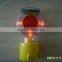 Road safety manufacturer solar amber led traffic warning light