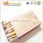 Custom Striker Pad Filled Matches Slied Open Matchbox Packaging Box