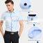 the Latest Fashion no Pocket Short Sleeve Mens Shirt 2016